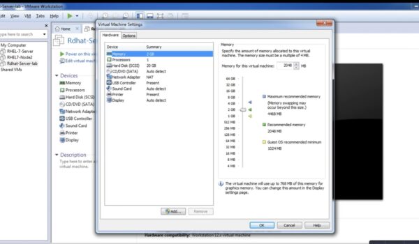 Installing RHEL 7 in VMware Workstation 12: Guide